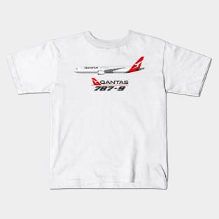 Quokka Qantas 787-9 Kids T-Shirt